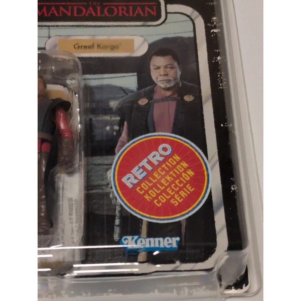 Star Wars Retro Collection The Mandalorian Greef Karga 3.75 inch Action‎ Figure